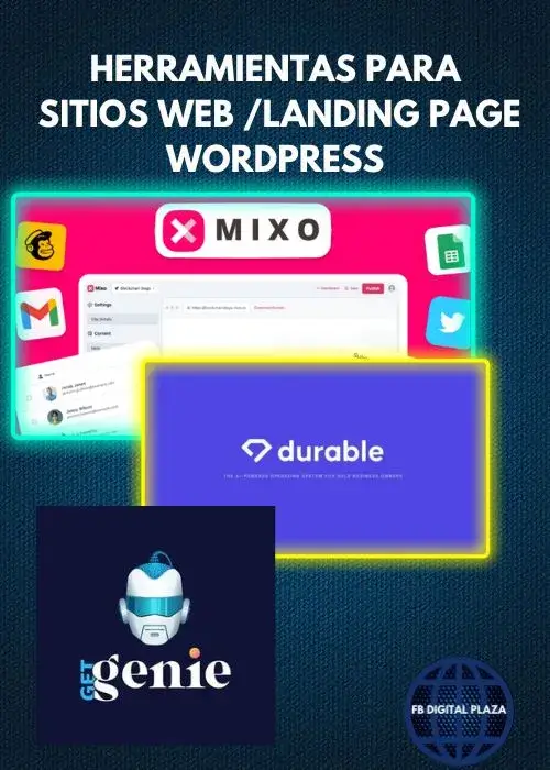 ia para sitio web y landing page