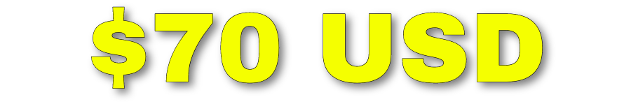 precio 70 usd